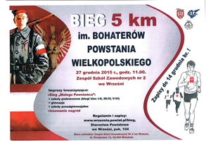 Bieg im. Bohaterów Powst. Wlkp. 27 XII 2015