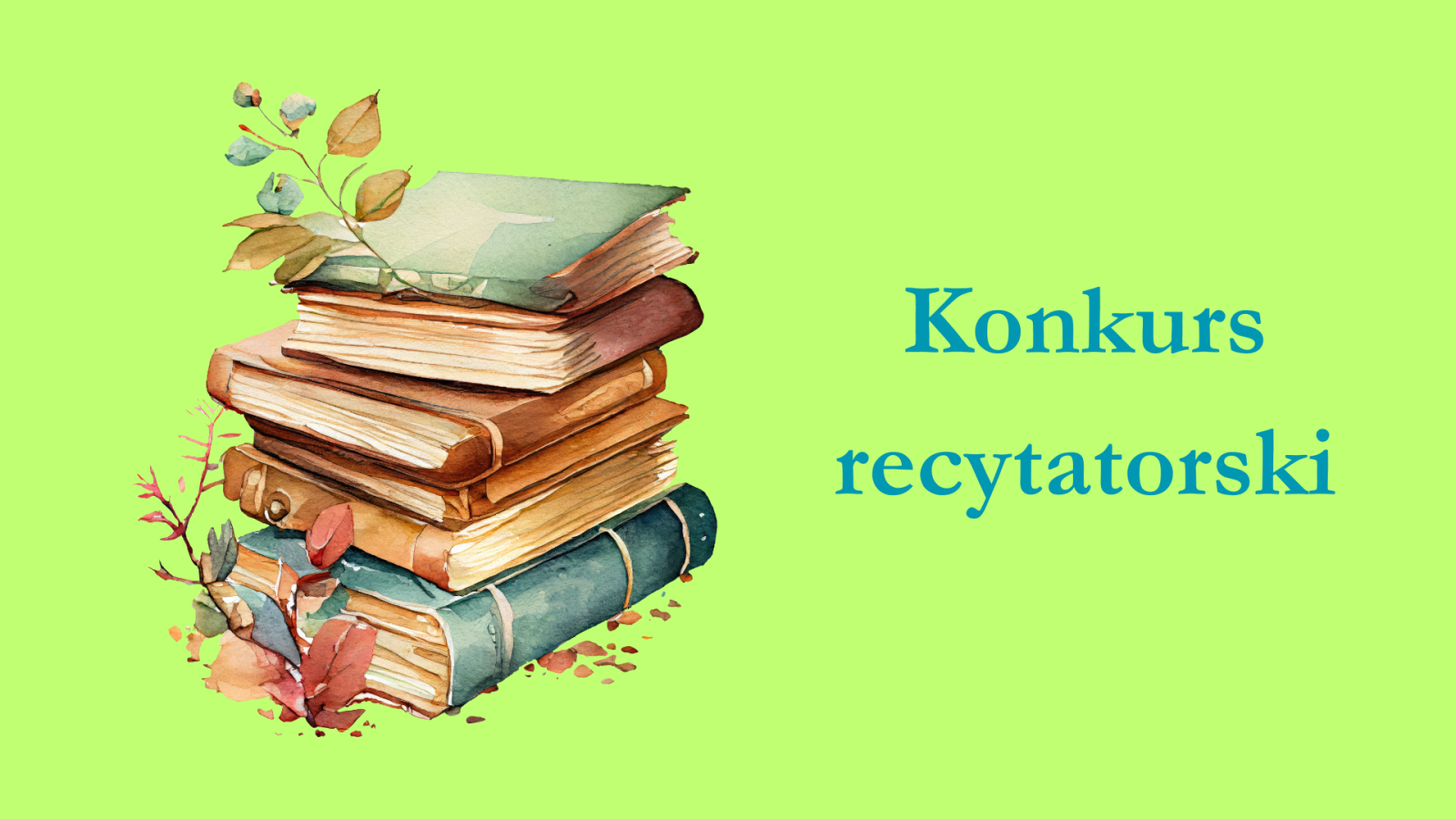 Konkurs Recytatorski